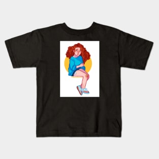 Red Hair Kids T-Shirt